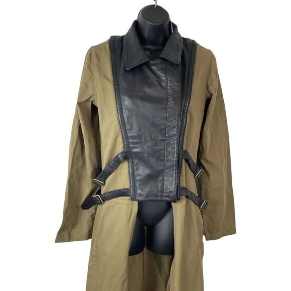 Nicholas K Tan and Black Trench Coat - Picture 4 of 8